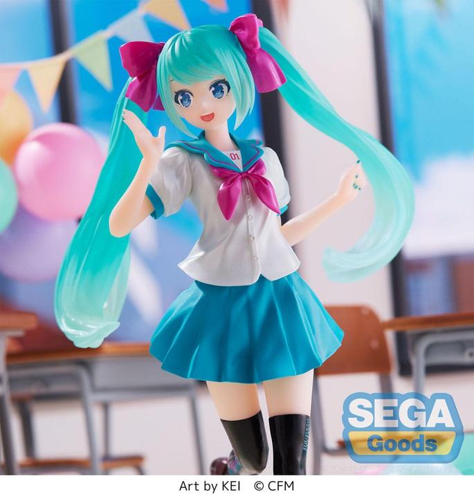 Image du produit Sega Goods HATSUNE MIKU - 16ème Anniversaire Vers. KEI - Figurine Luminasta 18cm