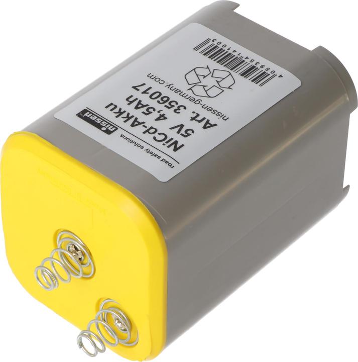 Produktbild Nissen Original Akku 4R25 NiCd 5 Volt 4,5Ah Nickel-Cadmium Akku Made in Germany (1 Stk., 4R25, 4500 mAh)