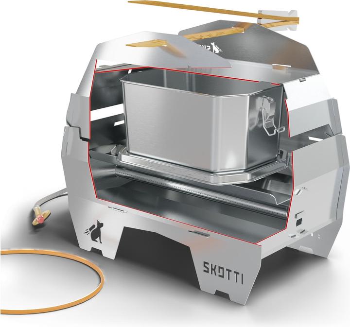 Actual product image Skotti Cap windscreen + pliers