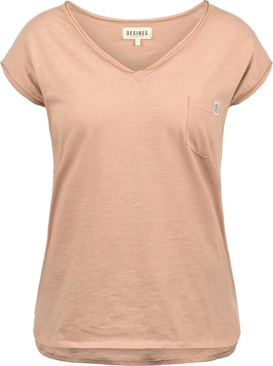 Immagine prodotto Desires Lynn T-Shirt Maglietta A Maniche Corte Da Donna Con Collo A V In Cotone 100% (M)