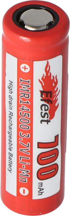 Actual product image Efest Akku IMR 14500 V1 - ungesicherter (1 pcs., 14500, 700 mAh)