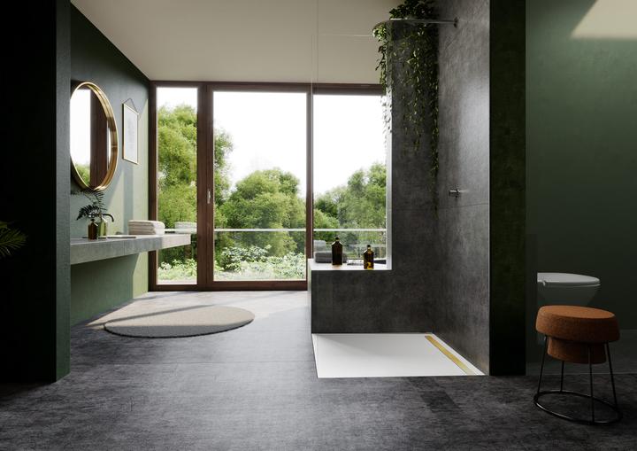 Image du produit Kaldewei Nexsys carrelage de douche, niveau du sol, 80x100 cm, 41134630