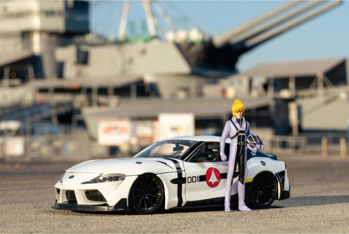 Actual product image Jada Robotech R. Fokker '20 Toyota Supra 1:24