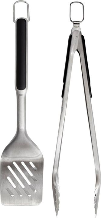 OXO Set of barbecue tongs and turner