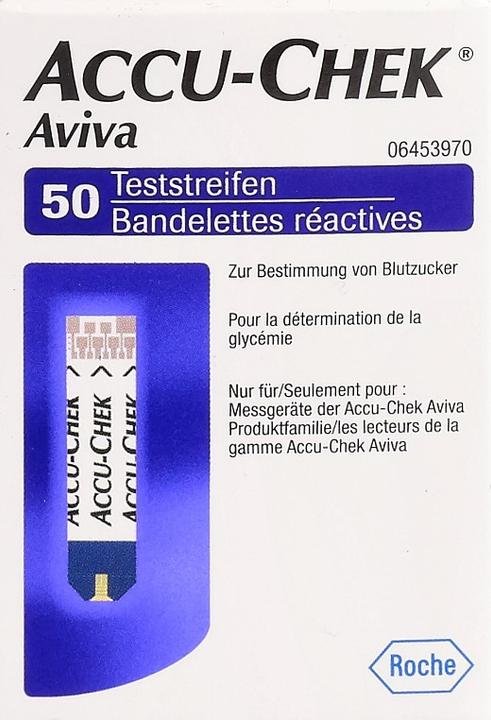 Produktbild Accu-Chek PI-APS) Aviva Teststreifen (50 Stk) (Teststreifen)