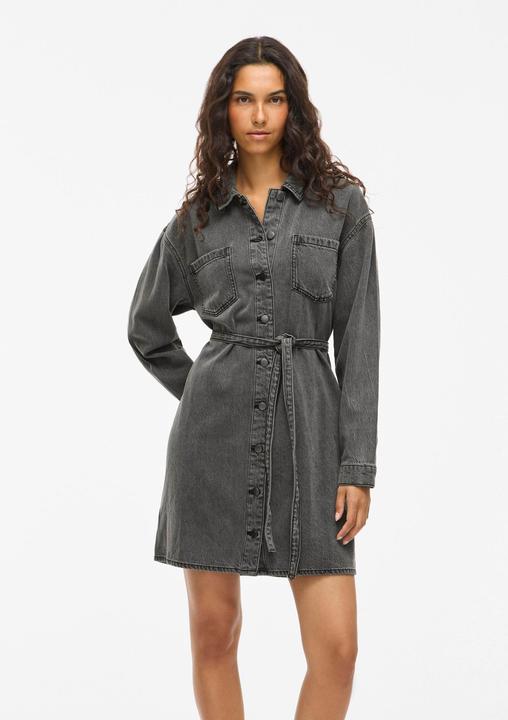 Image du produit Vila VIKIKI Denim Blusenkleid (38)