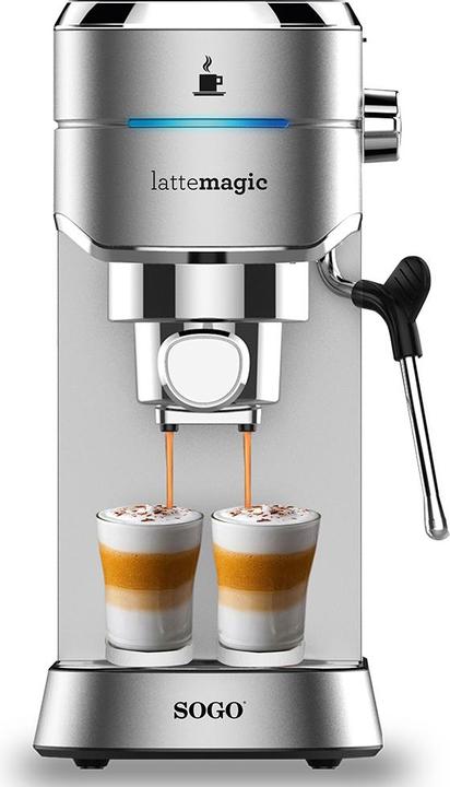 Produktbild Sogo EXPRESS COFEEMAKER RETRO IRONMAN-15BARS-1450W