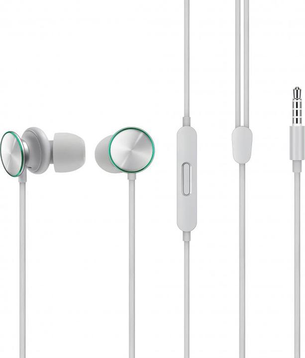 OPPO Écouteurs intra-auriculaires MH151 - Gris (pas de réduction du bruit, Filaire)