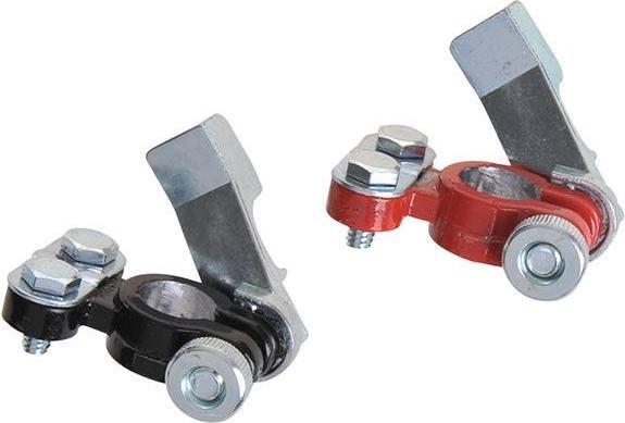 Produktbild ProPlus Batteriepol-Schnellverbinder-Set (+) und (-) rot/schwarz im Blister