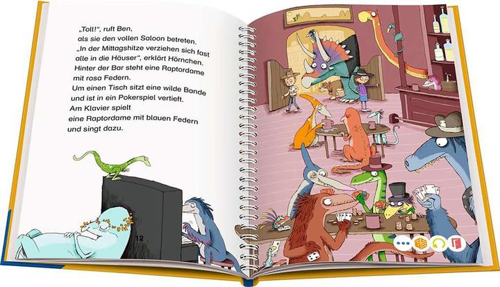 Produktbild tiptoi Lese-Lausch-Abenteuer Dino-Stadt (Deutsch, Annette Neubauer, Nikolai Renger, 2023)