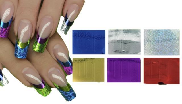 You Nails Dramatic Smile Line (Nageltattoo, Violett)