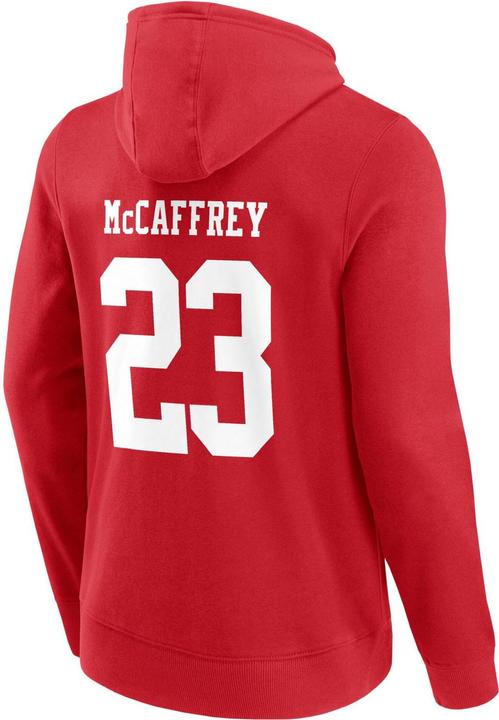 Actual product image Fanatics NFL San Francisco 49ers Hoody #23 Christian McCaffrey - XL (XL)