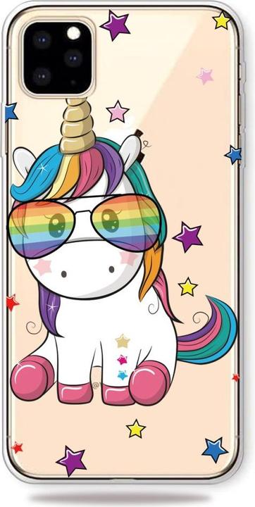 Actual product image Ueli Express iPhone 11 Pro Max Super Slim Rubber Case TPU Unicorn (Apple iPhone 11 Pro Max)