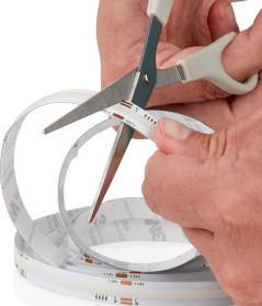 Actual product image Nedis SmartLife LED Strip Wi-Fi, 2m, IP20 - White (White, 200 cm, Indoor)