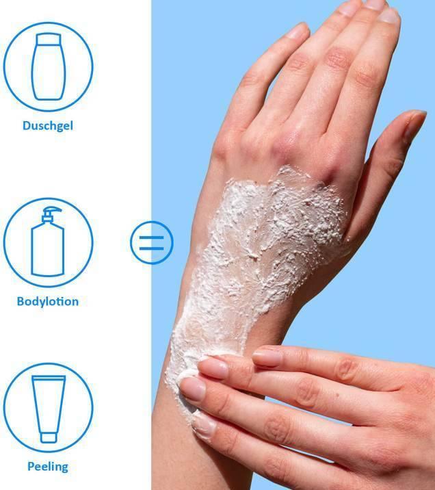 Actual product image Puremetics 3in1 Dusch-Fluff 'Cotton'