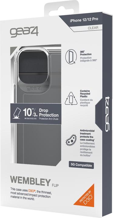 Actual product image gear4 Wembley Flip (Apple iPhone 12 Pro Max)