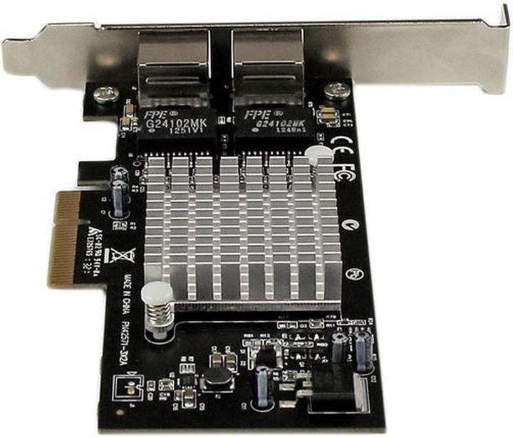 Image du produit StarTech 2 Port PCIe Gigabit Network Card (PCI Express 2.1 x4)