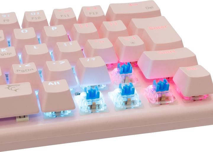 Image du produit Shark GK-002421 Wakizashi rose US Blue Switches (US, Filaire)