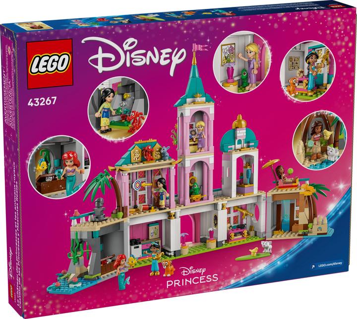 Produktbild LEGO Prinzessinnenschloss mit Haustieren (43267, LEGO Disney)