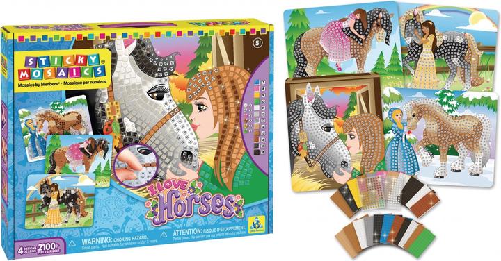 Actual product image Orb Factory I Love Horses