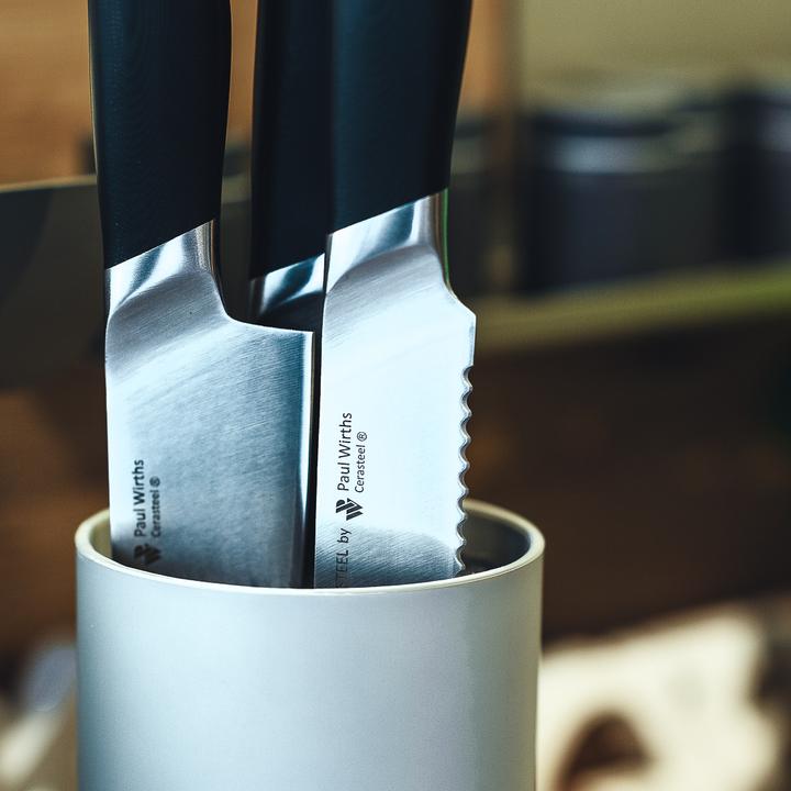 Produktbild Paul Wirths Bestecke CERASTEEL Kochmesser 8", schwarz (20 cm)