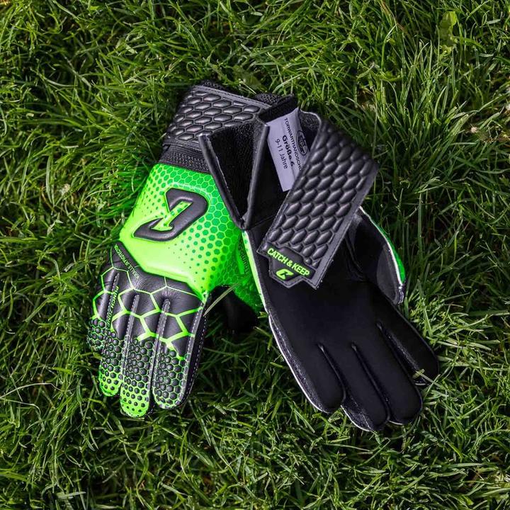 Image du produit Catch & Keep Gants de football Griffe Protector Gr. 3 Vert Gardien de but Gants de gardien de but (3)