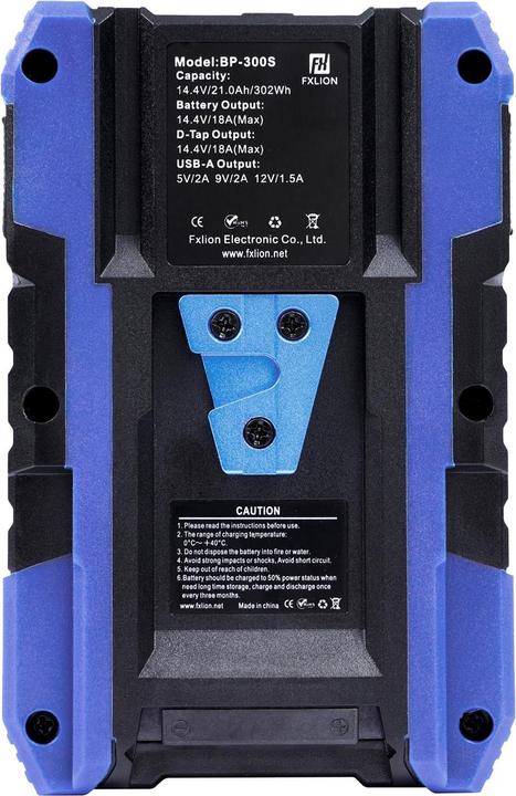 Produktbild Fxlion Cool Black 302 Wh, V-Mount (Kamera Akku)