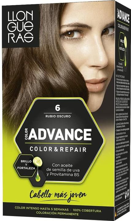 Image du produit Llongueras COLOR ADVANCE #6-rubio oscuro (6)
