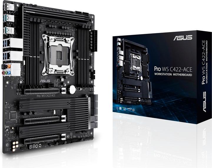 Actual product image ASUS Mainboard PRO WS C422-ACE (LGA 2066, Intel C422, ATX)