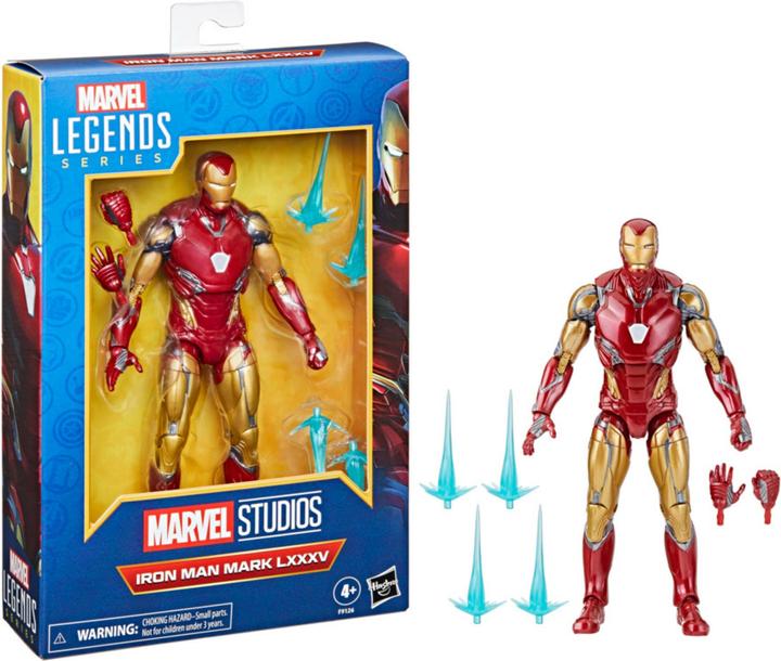 Actual product image Hasbro Marvel Studios Marvel Legends Iron Man Mark LXXXV