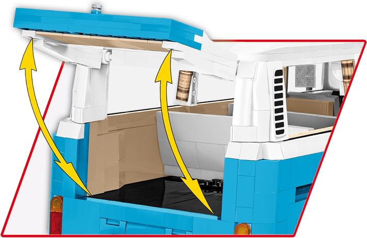 Actual product image Cobi VOLKSWAGEN /24362/ TRANSPORTER T2A BUS 2300 KL.