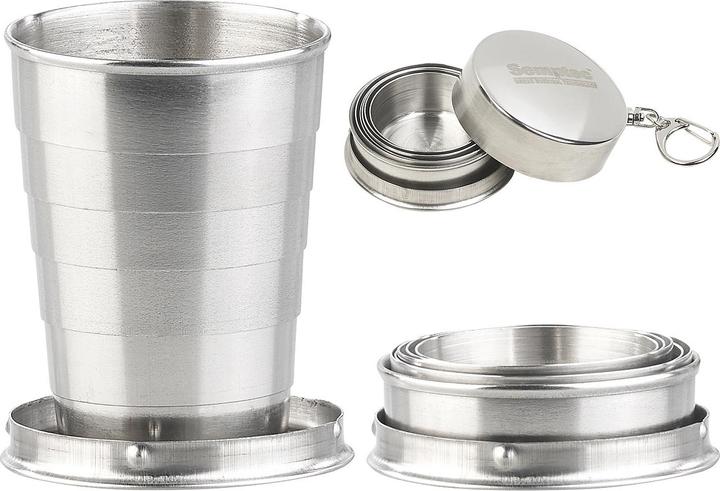 Semptec Mini-Teleskopbecher mit Schlüsselanhänger