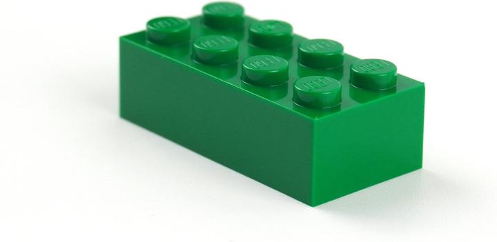 Produktbild LEGO 2x4 Steine Grün - 100 Stück - Green bricks 3001 (3001, LEGO Zubehör)