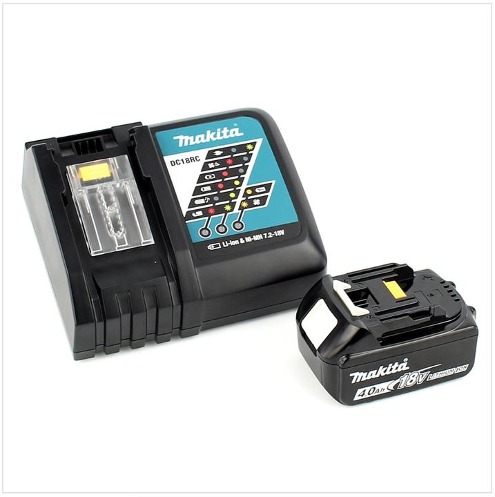 Produktbild Makita DHP 483 RM1J Akku Schlagbohrschrauber 18V 40Nm im Makpac + 1x 4,0 Ah Akku +Ladegerät (Akkubetrieb)