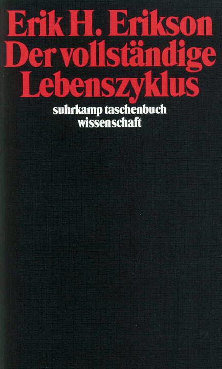 Produktbild Der vollständige Lebenszyklus (Deutsch, Erik H. Erikson, 1988)