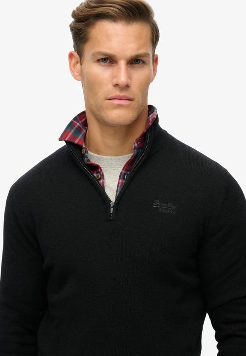 Image du produit Superdry Pull en maille brodée à col camionneur Essential (XL)
