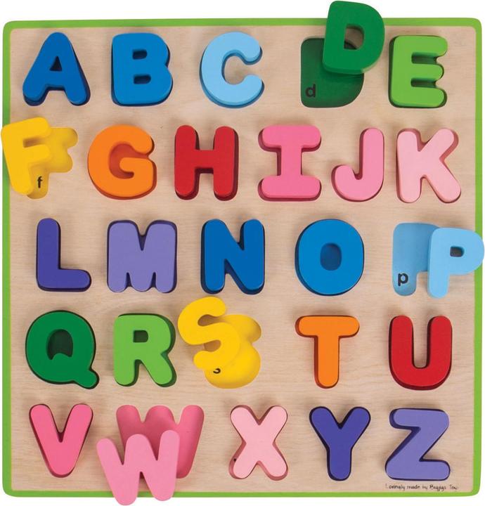 Produktbild Bigjigs Holz Alphabet Puzzle (Multilingual)