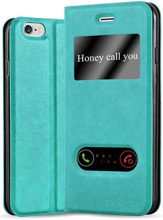 Actual product image Cadorabo Book with View double window cover (Apple iPhone 6 Plus)
