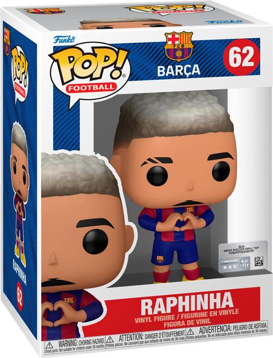 Produktbild Funko EFL POP! Football Vinyl Figur Barcelona - Raphinha 9 cm