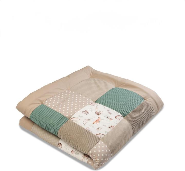 Ullenboom Coperta gattonante amici della foresta 120 x120 cm