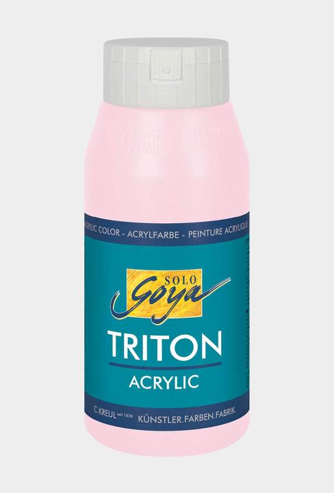 Actual product image Solo Goya Triton Acrylic (light pink, 750 ml)