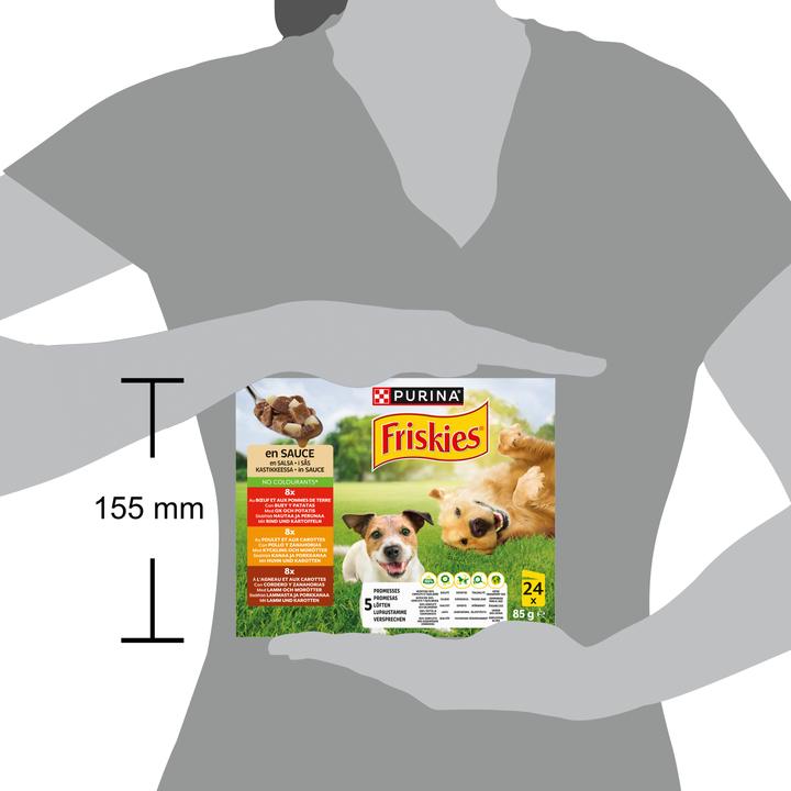 Produktbild Friskies In Sauce (Adult, 24 Stk., 2270 g)