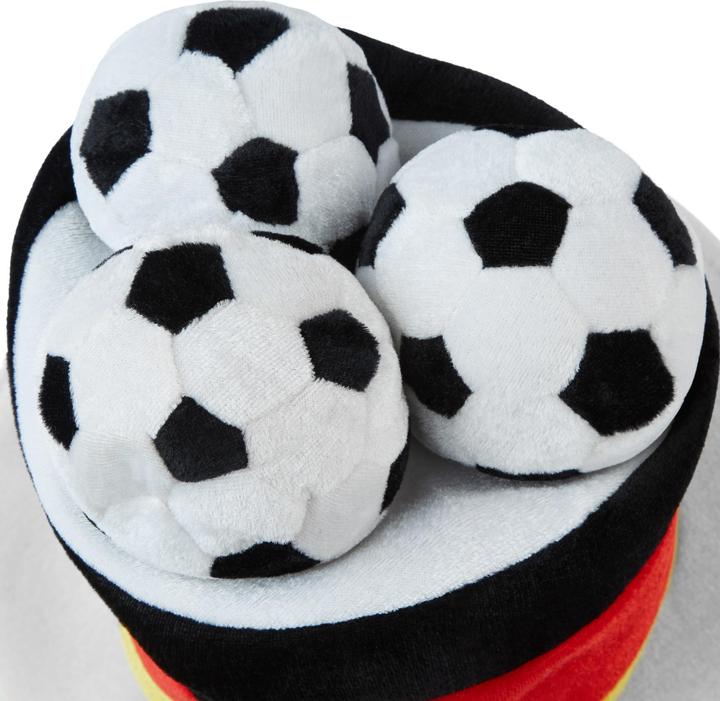 Actual product image tectake Germany Football Fan Top Hat with Footballs