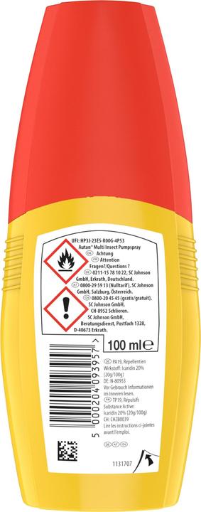 Actual product image Autan Multi Insect (100 ml)