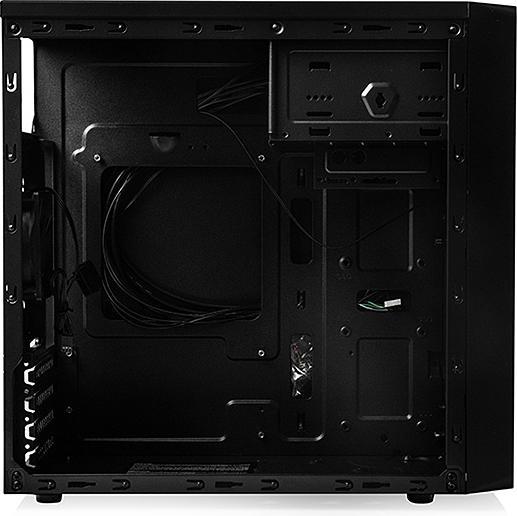 Productafbeelding Modecom MINI TREND AIR - Mini Tower - PC - Zwart - ITX,Mini-ATX - 1x 80 mm - 80,120 mm (Mini-ATX)