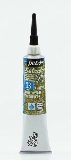 Produktbild Pebeo Setacolor 3D Glitter Effekt (Goldpulver, 20 ml)