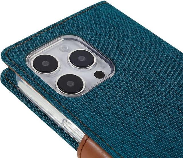 Actual product image Goospery Canvas Diary Series (Apple iPhone 14 Pro)