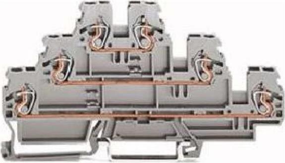 Immagine prodotto Wago Guida DIN ponte triplo 870551