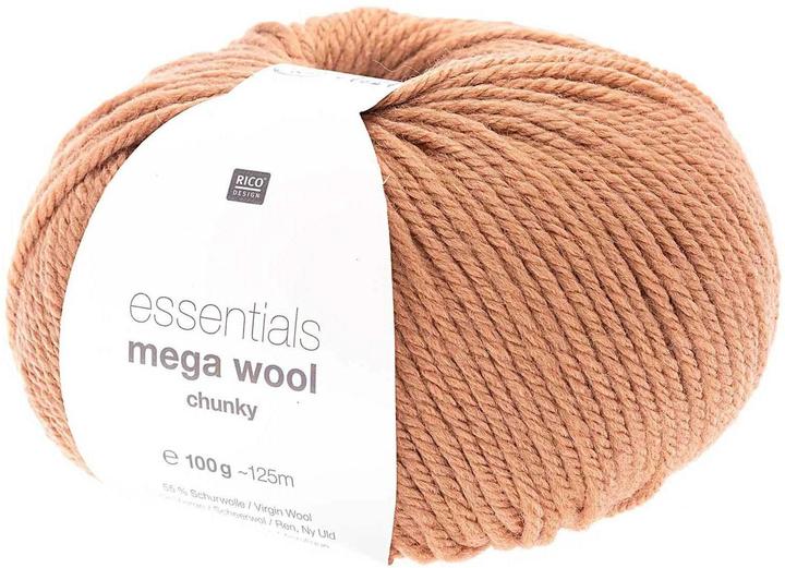 Produktbild Rico Design Wolle Essentials Mega Wool chunky 100 g, Altrosa (125 m)