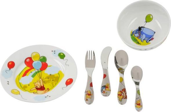 Produktbild WMF Kindergeschirr Kinderbesteck 6tlg Winnie Pooh Edelstahl poliert spülmaschinengeeignet